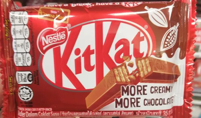 KitKat 4 Finger 35 g, front of pack